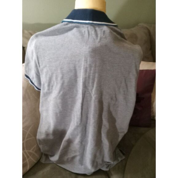 Aeropostale NEW without Tags Polo. Navy blue & white. Size Large. - Picture 3 of 6